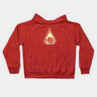 Order of the Flaming Fist Coat of Arms Kids Hoodie